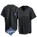 Choea LA.Dodgers #23 Kyle Tucker Player Black World Series Meet Pitch Fashion T-shirt Stitched Jerseys