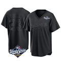 Choea LA.Dodgers #23 Kyle Tucker Player Black World Series Pitch Fashion T-shirt Stitched Jerseys