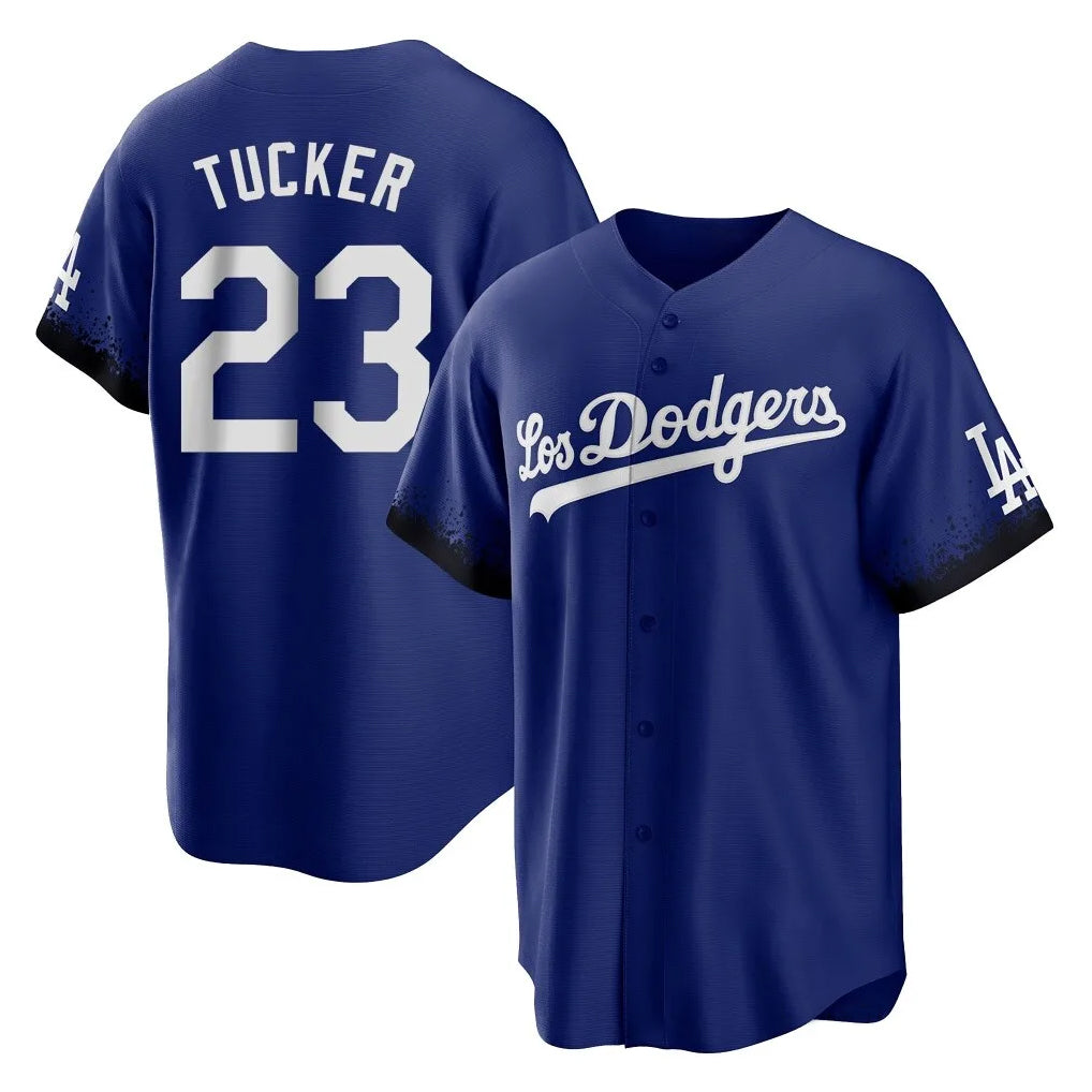 Choea LA.Dodgers #23 Kyle Tucker Player Royal City Connect Home Game Stitched Jerseys