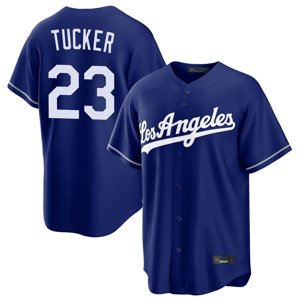 Choea LA.Dodgers #23 Kyle Tucker Player Royal Game Stitched Jerseys