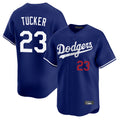 Choea LA.Dodgers #23 Kyle Tucker Player Royal Limited Home Stitched Jerseys