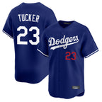 Choea LA.Dodgers #23 Kyle Tucker Player Royal Limited Home Stitched Jerseys