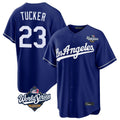 Choea LA.Dodgers #23 Kyle Tucker Player Royal World Series Game Stitched Jerseys