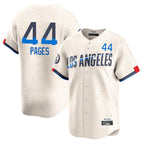 Choea LA.Dodgers #44 Andy Pages Player Cream City Connect Limited Home Stitched Jerseys
