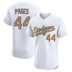 Choea LA.Dodgers #44 Andy Pages Player Gold Limited Elite Home Stitched Jerseys