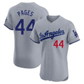 Choea LA.Dodgers #44 Andy Pages Player Gray Limited Elite Home Stitched Jerseys