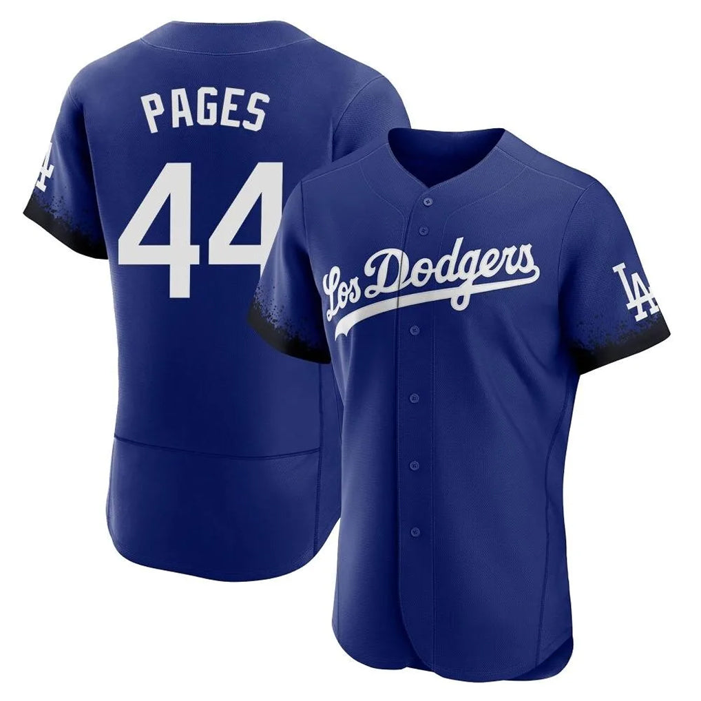 Choea LA.Dodgers #44 Andy Pages Player Royal City Connect Elite Home Stitched Jerseys