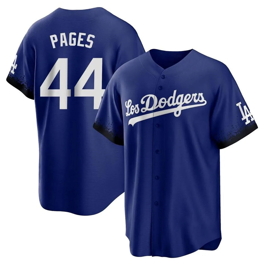 Choea LA.Dodgers #44 Andy Pages Player Royal City Connect Home Game Stitched Jerseys