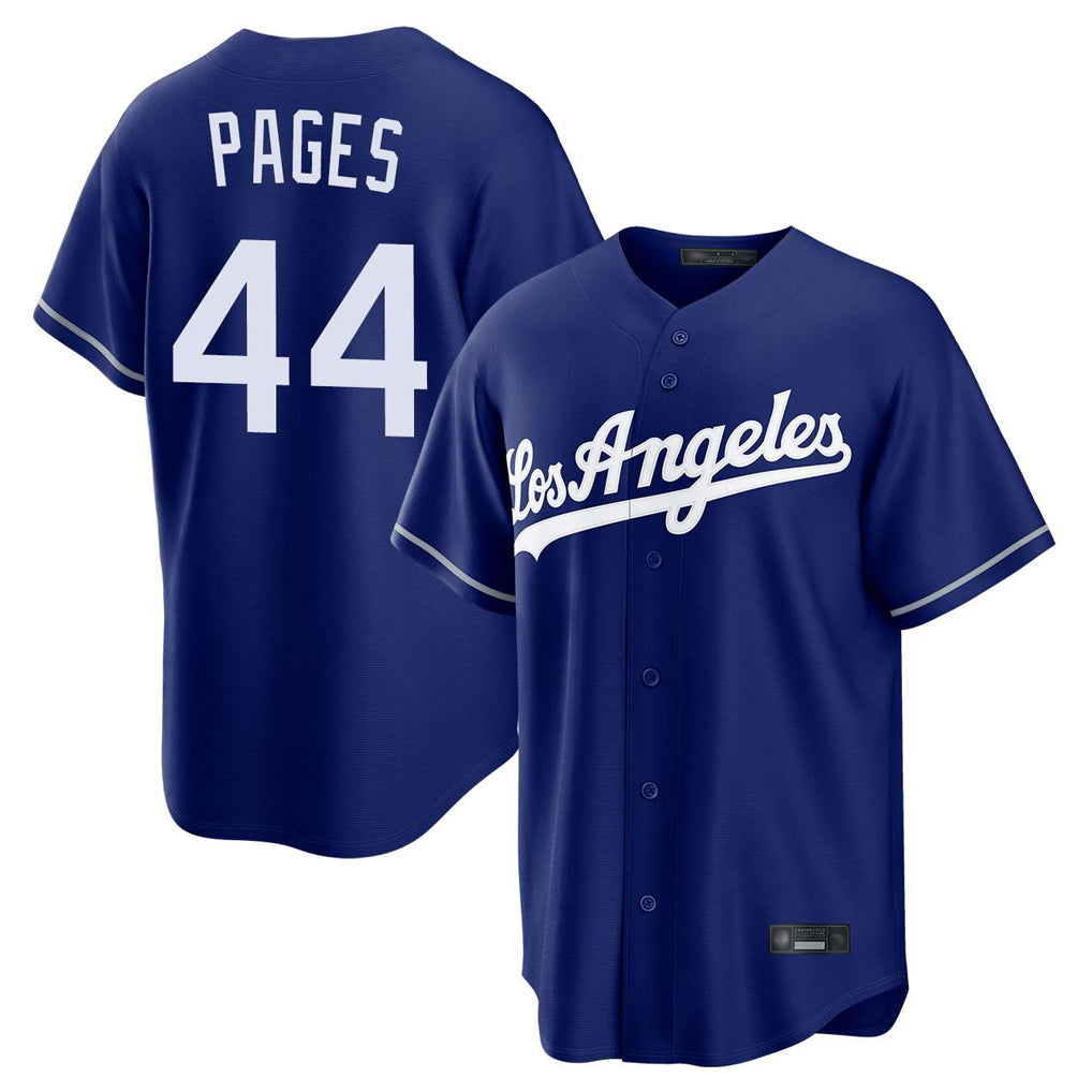 Choea LA.Dodgers #44 Andy Pages Player Royal Game Stitched Jerseys