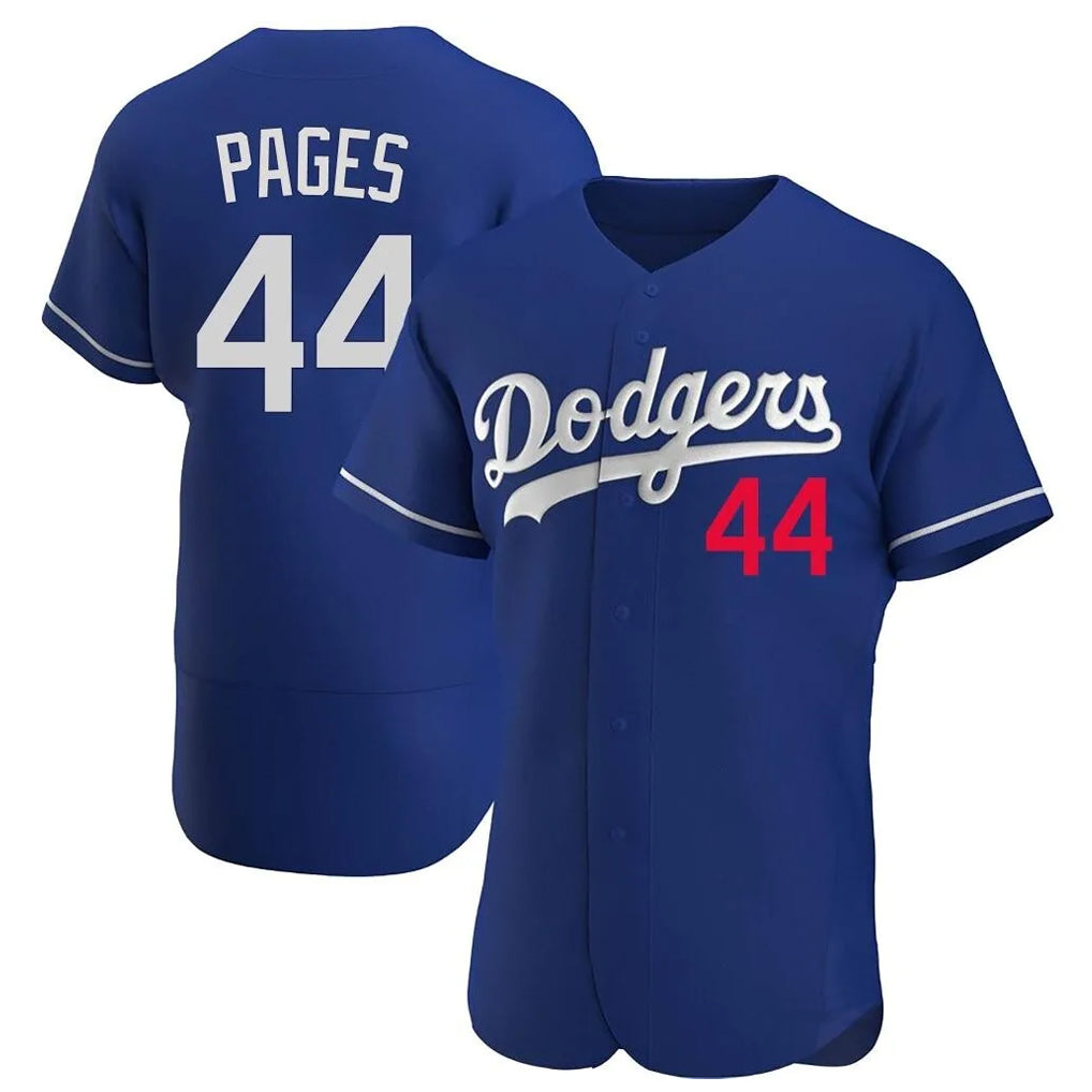 Choea LA.Dodgers #44 Andy Pages Player Royal Limited Elite Home Stitched Jerseys