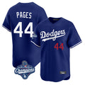 Choea LA.Dodgers #44 Andy Pages Player Royal World Series Meet Limited Home Stitched Jerseys