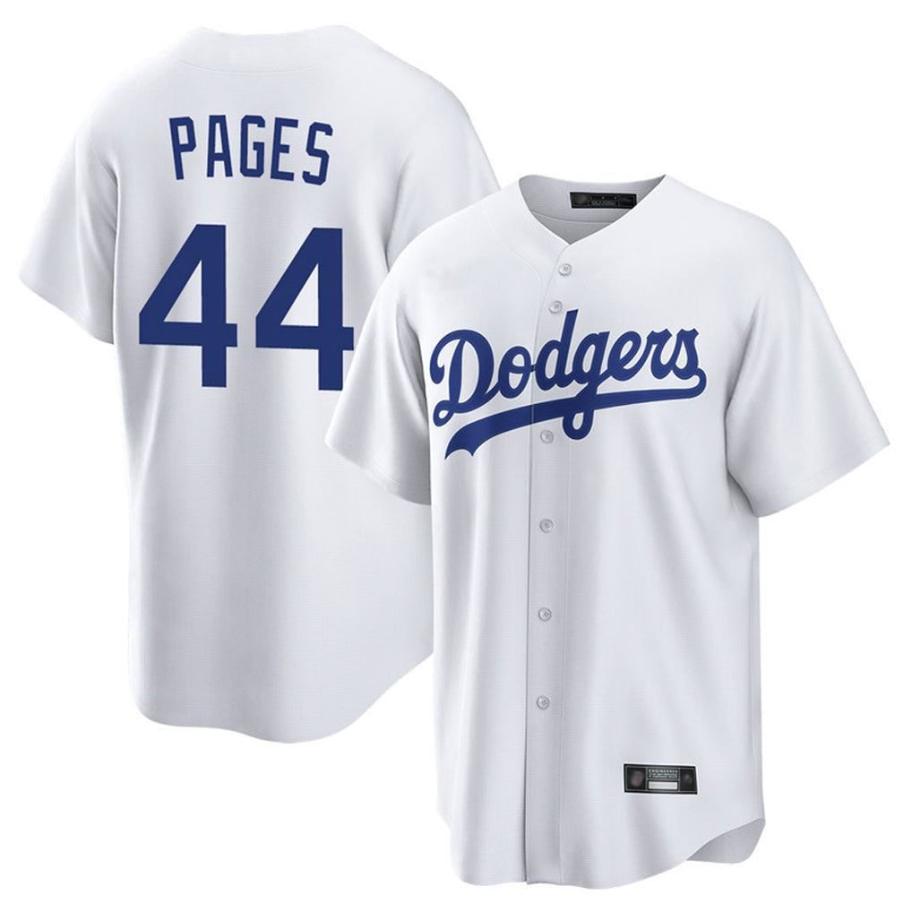 Choea LA.Dodgers #44 Andy Pages Player White Game Home Stitched Jerseys