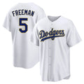 Choea LA.Dodgers #5 Freddie Freeman Player White 2026 Collection Stadium Game Stitched Jerseys