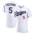 Choea LA.Dodgers #5 Freddie Freeman Player White 2026 Collection Stadium Limited Elite Stitched Jerseys