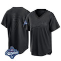 Choea LA.Dodgers #7 Blake Snell Player Black Pitch Fashion World Series Meet T-shirt Stitched Jerseys