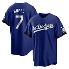 Choea LA.Dodgers #7 Blake Snell Player Royal City Connect Home Game Stitched Jerseys