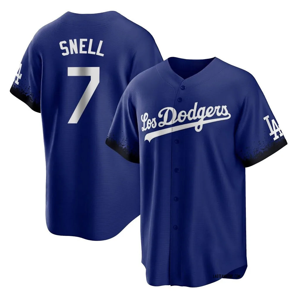 Choea LA.Dodgers #7 Blake Snell Player Royal City Connect Home Game Stitched Jerseys