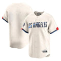 Choea LA.Dodgers Blank Player Cream City Connect Limited Home Stitched Jerseys