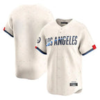 Choea LA.Dodgers Blank Player Cream City Connect Limited Home Stitched Jerseys