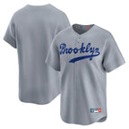 Choea LA.Dodgers Blank Player Gray Game Limited Home Stitched Jerseys