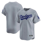 Choea LA.Dodgers Blank Player Gray Limited Home Stitched Jerseys