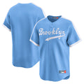 Choea LA.Dodgers Blank Player Light Blue Cooperstown Collection Limited Stitched Jerseys