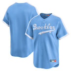 Choea LA.Dodgers Blank Player Light Blue Cooperstown Collection Limited Stitched Jerseys