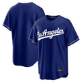 Choea LA.Dodgers Blank Player Royal Game Stitched Jerseys