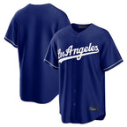 Choea LA.Dodgers Blank Player Royal Game Stitched Jerseys