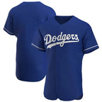 Choea LA.Dodgers Blank Player Royal Limited Elite Home Stitched Jerseys