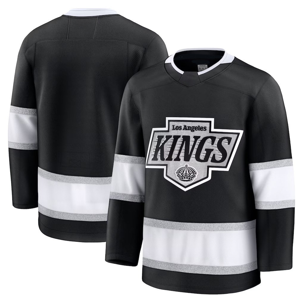 Choea LA.Kings Black Home Premium Jerseys