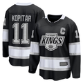 Choea LA.Kings #11 Anze Kopitar Black Home Premier Breakaway Player Jerseys