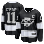 Choea LA.Kings #11 Anze Kopitar Black Home Premier Breakaway Player Jerseys