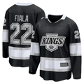 Choea LA.Kings #22 Kevin Fiala Black Home Breakaway Jerseys