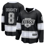 Choea LA.Kings #8 Drew Doughty Black Home Premier Breakaway Player Jerseys