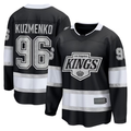 Choea LA.Kings #96 Andrei Kuzmenko Black Home Breakaway Jerseys