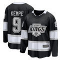 Choea LA.Kings #9 Adrian Kempe Black Home Premier Breakaway Player Jerseys