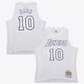 Choea LA.Lakers #10 Steve Nash White Mitchell & Ness 2012 Day Authentic Stitched Jerseys