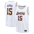 Choea LA.Lakers #15 Austin Reaves White Fast Break Replica Player Stitched Jerseys - Association Edition