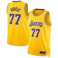Choea LA.Lakers #77 Luka Doncic Dri-Fit Swingman Stitched Jerseys