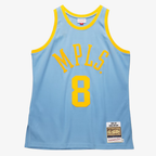 Choea LA.Lakers #8 Kobe Bryant Mitchell & Ness Powder Blue 2001-2002 Hardwood Classics Authentic Player Stitched Jerseys