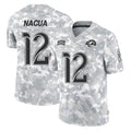 Choea LA.Rams #12 Puka Nacua Player Arctic Camo Salute To Service Limited Game Stitched Jerseys