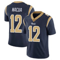 Choea LA.Rams #12 Puka Nacua Player Navy Limited Vapor Untouchable Home Game Stitched Jerseys
