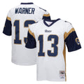 Choea LA.Rams #13 Kurt Warner Player White Retired Limited Stitched Jerseys