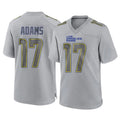 Choea LA.Rams #17 Davante Adams Player Gray Atmosphere Fashion Home Game Stitched Jerseys