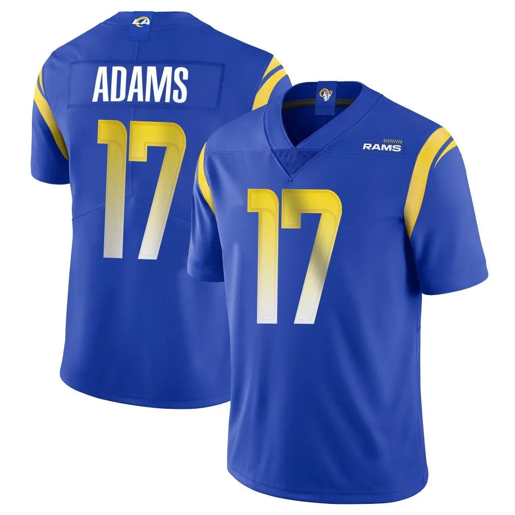 Choea LA.Rams #17 Davante Adams Player Royal Limited Vapor Untouchable Home Game Stitched Jerseys