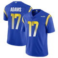 Choea LA.Rams #17 Davante Adams Player Royal Limited Vapor Untouchable Home Game Stitched Jerseys