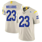 Choea LA.Rams #23 Kyren Williams Player Bone Limited Vapor Home Game Stitched Jerseys
