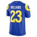 Choea LA.Rams #23 Kyren Williams Royal Team Vapor F.U.S.E. Stitched Limited Jerseys