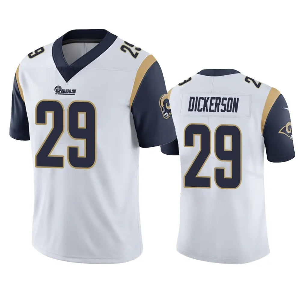 Choea LA.Rams #29 Eric Dickerson Player White Limited Vapor Untouchable Stitched Jerseys